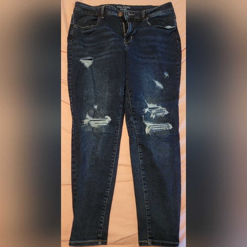 High rise Maurice's Large jegging